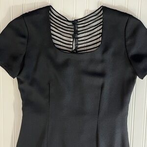 CW Clifford and Willis dress with embroidered back mesh size 6